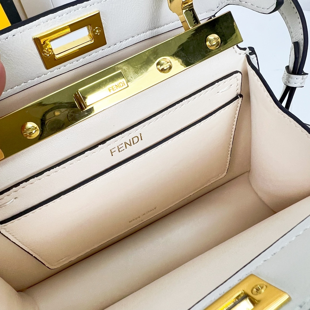 FD PEEKABOO ISEEU PETITE WHITE 8BN335ABVEF0QVL