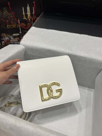 DG Crossbody 3.5 Bag White For Women 6.9in/18cm DG BB7037AW57680002
