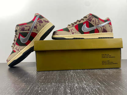 Designer SB Dunk Low “Freddy Krueger”