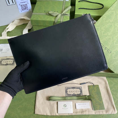 gg Marmont Pouch Black  31cm gg 475317 DJ20T 1000