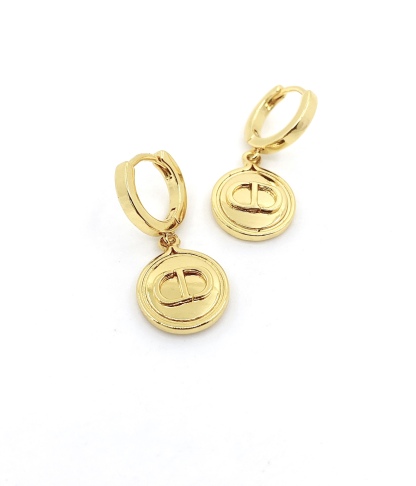 DOR PETIT CD EARRINGS GOLD E1648PTCMT_D300