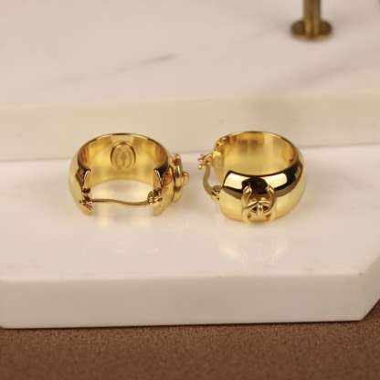 CC CC HOOP EARRINGS