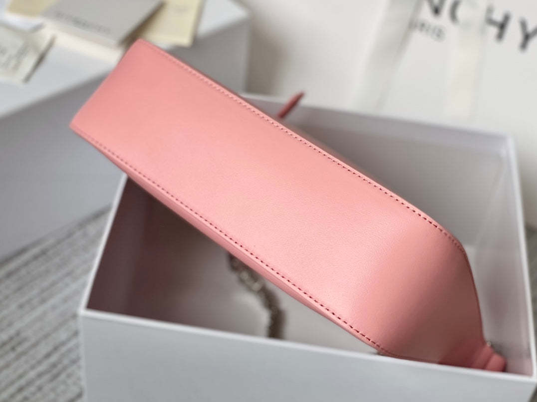 gv Small Moon Cut Out Bag Pink For Women, Handbags, Shoulder Bags 9.8in/25cm GVC