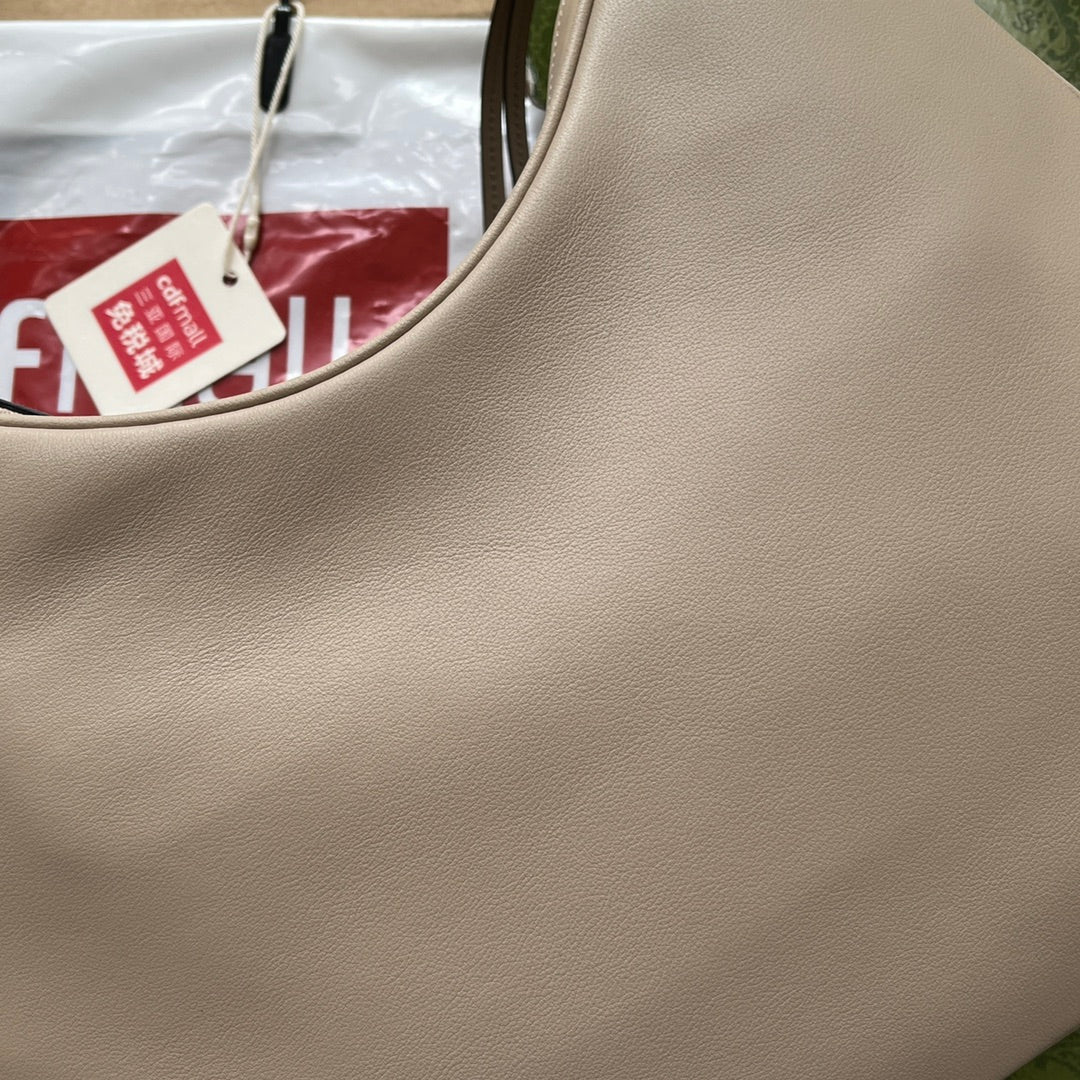 gg Atache Large Shoulder Bag Beige For Women, Women’s Bags 13.8in/35cm gg ‎‎