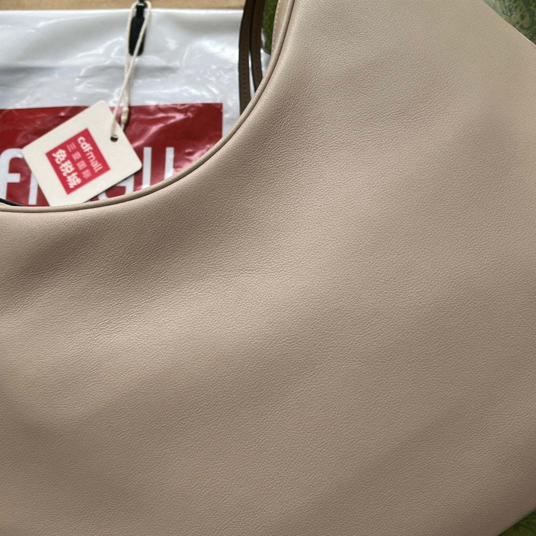 gg Atache Large Shoulder Bag Beige For Women, Women’s Bags 13.8in/35cm gg ‎‎