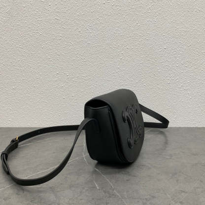 CE Folco Cuir Triomphe With Studs Black For Women 7in/19cm