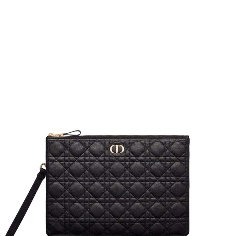 dir LARGE CARO DAILY POUCH BLACK S5086UWHC_M900