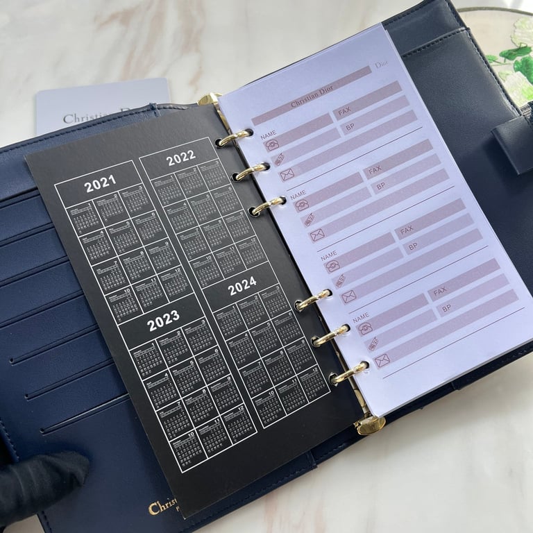 dir OBLIQUE JACQUARD WALLET BLUE 19CM