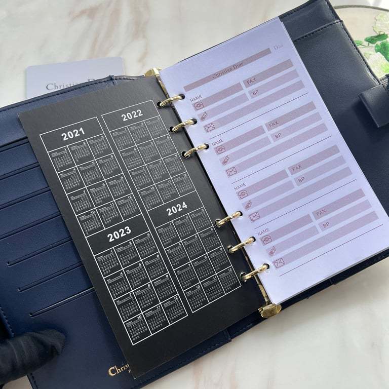 dir OBLIQUE JACQUARD WALLET BLUE 19CM