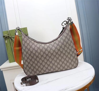 GG GG ATTACHE LARGE SHOULDER BAG 35CM 702823 96GRN 4091