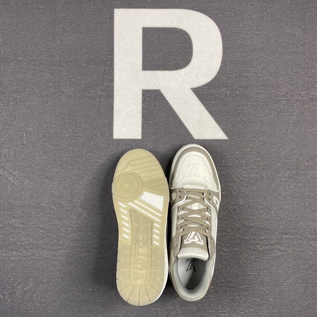 LUV TRAINER SNEAKER RUBBER MONOGRAM GREY VIRGIL ABLOH