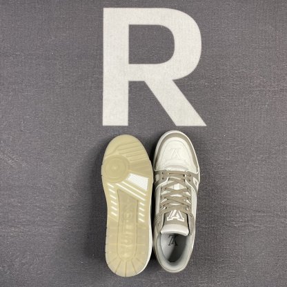 LUV TRAINER SNEAKER RUBBER MONOGRAM GREY VIRGIL ABLOH