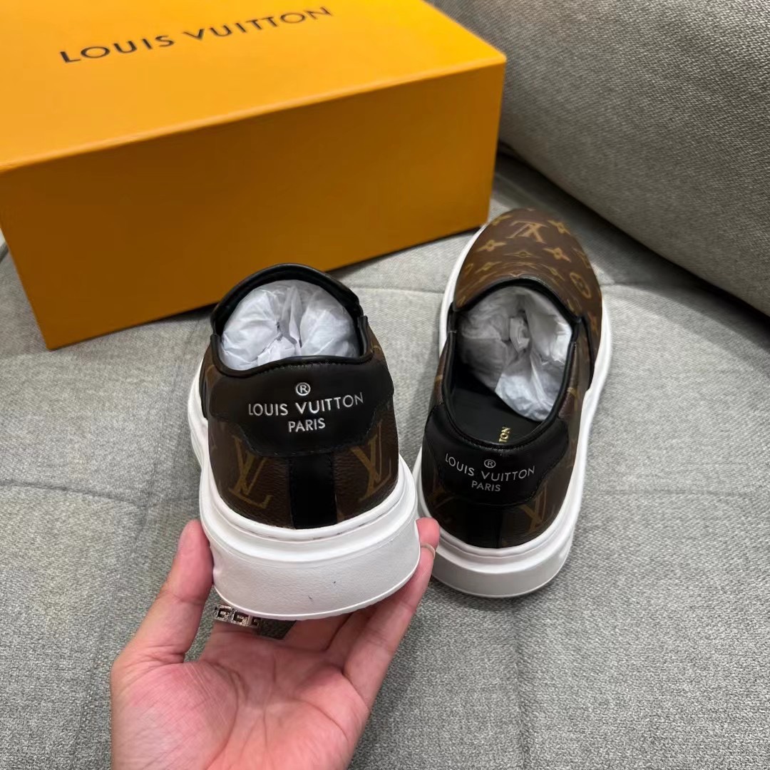 LUV BEVERLY HILLS SLIP ON BROWN