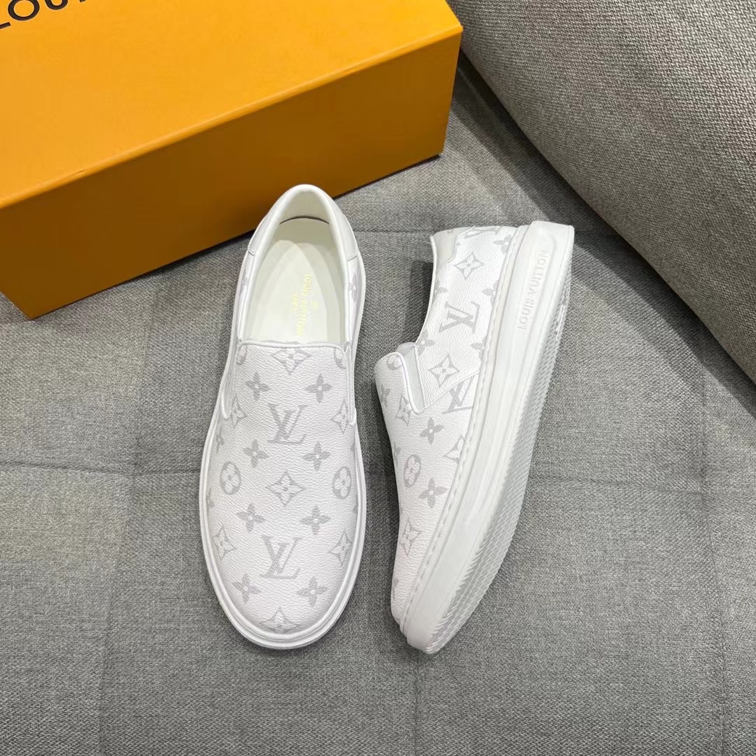 LUV BEVERLY HILLS SLIP ON WHITE