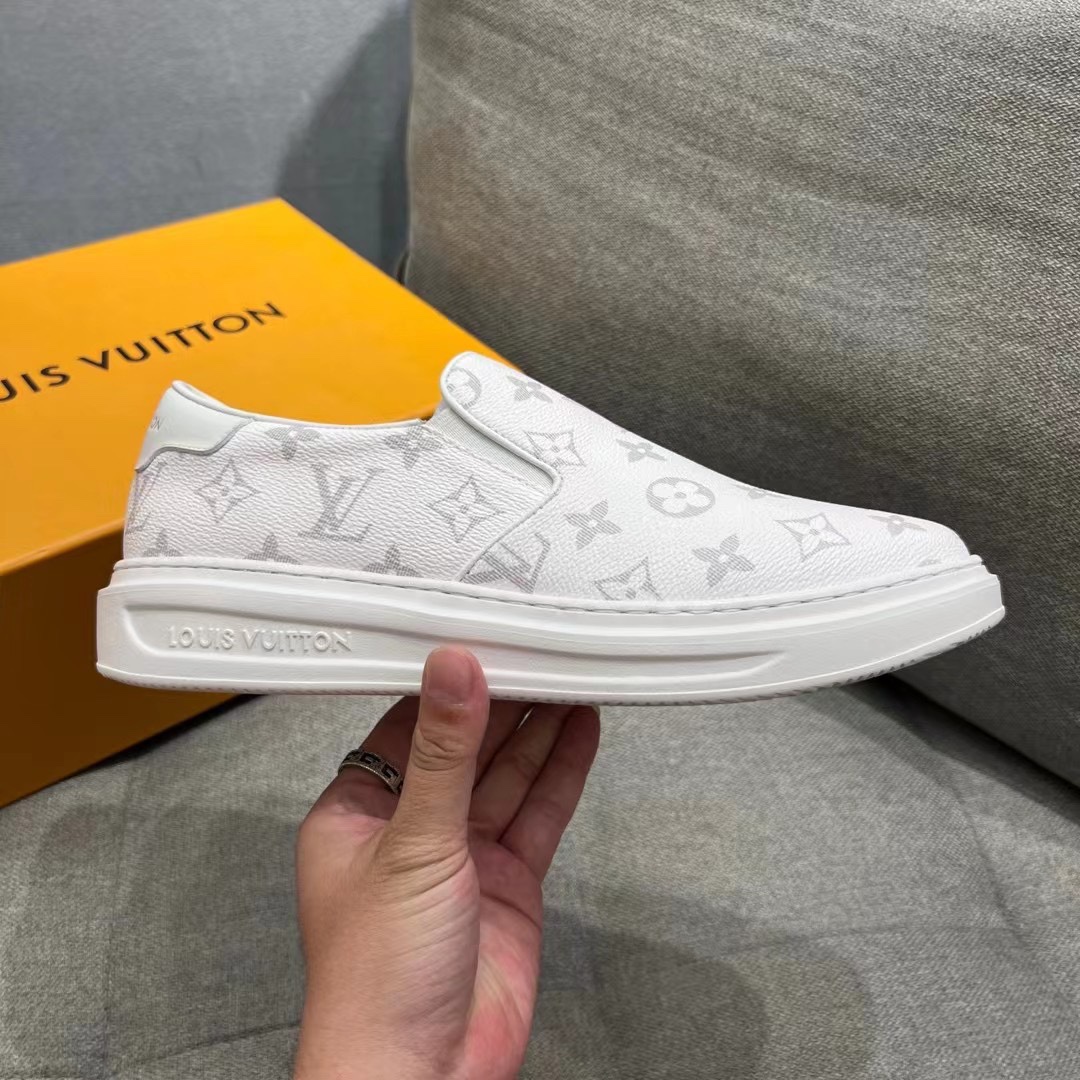 LUV BEVERLY HILLS SLIP ON WHITE