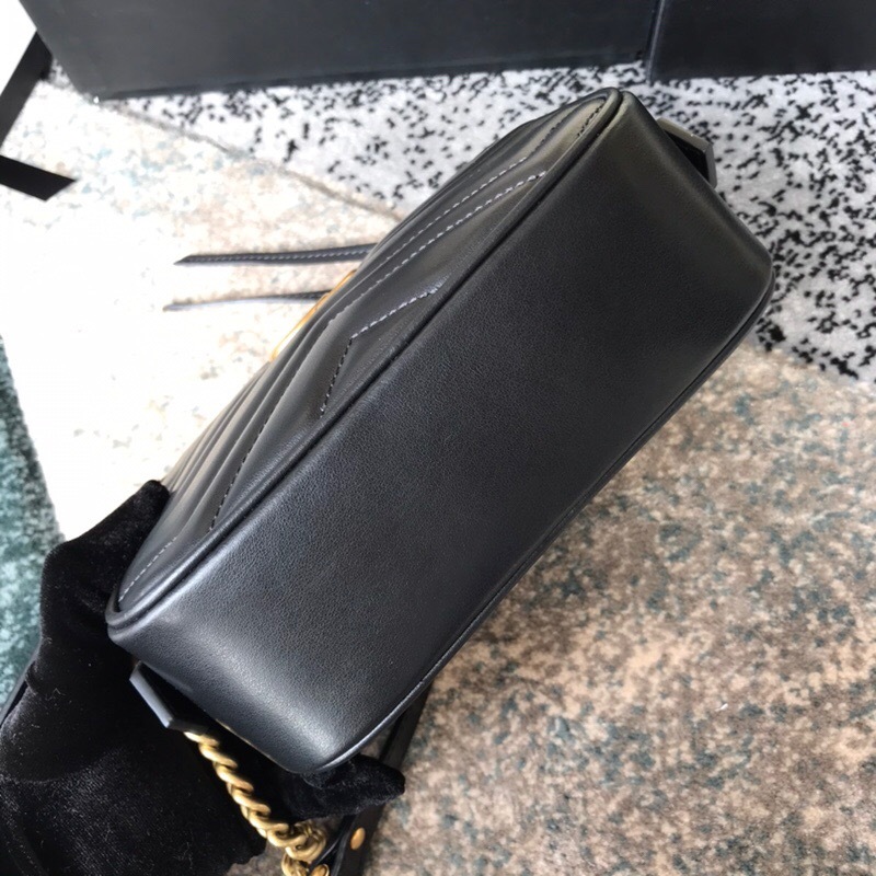 GG MARMONT SMALL MATELASSE SHOULDER BAG 447632 DTD1T 1000