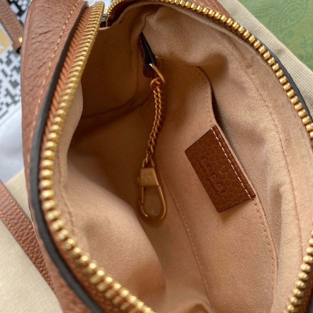 gg Ophidia gg Mini Bag Dark Blue And Ivory Eco Washed Organic gg Jacquard Denim For Women 7in/17.5cm gg 517350 2KQgg 8375