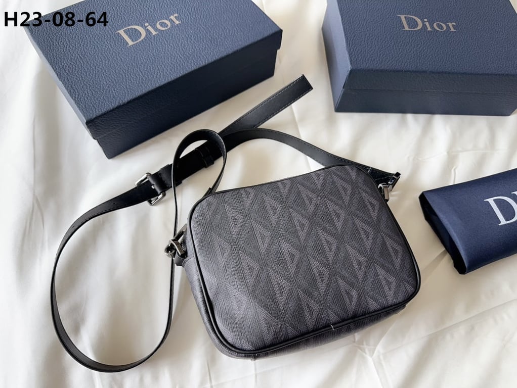 DIR HIT THE ROAD MESSENGER BAG CD BLACK 20CM