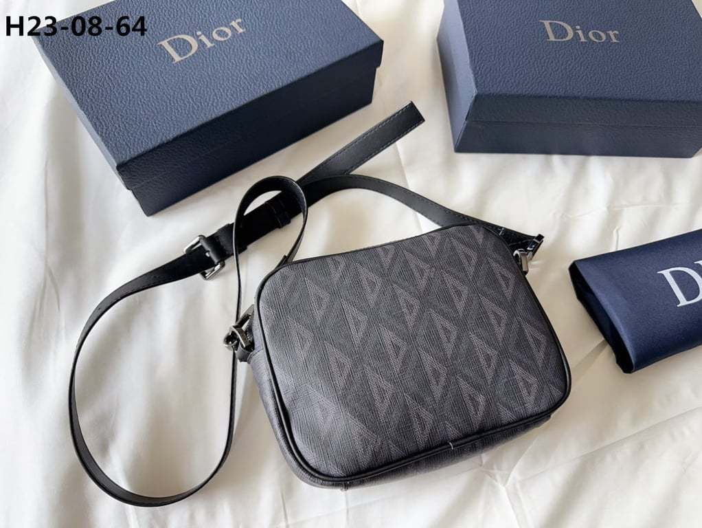 DIR HIT THE ROAD MESSENGER BAG CD BLACK 20CM