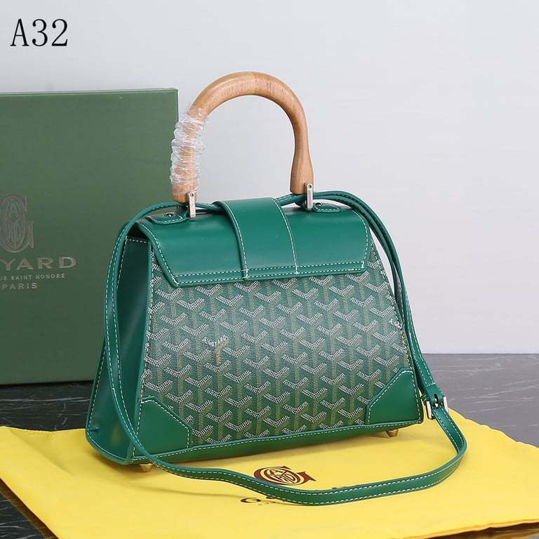 GY SAIGON PM BAG GREEN 20CM