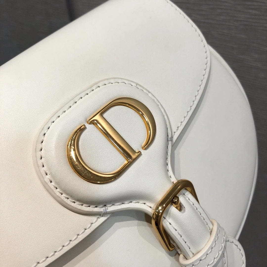 DI Mini Bobby Bag, White , For Women Women’s Handbags, Shoulder Bags, Crossbody Bags, 18cm CD