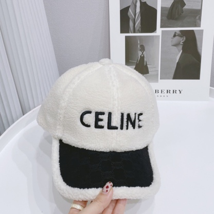 CL AUTUMN AND WINTER HAT BLACK AND WHITE
