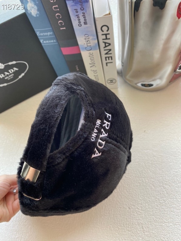 PD BASEBALL CAP SHEEPSKIN BLACK