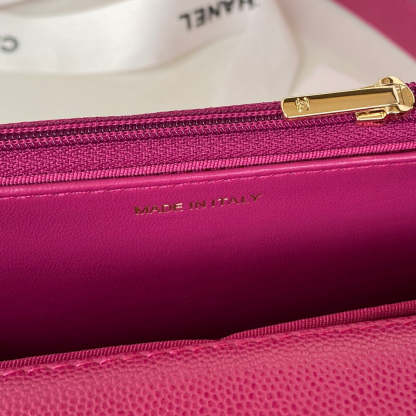 ChanelSmall Flap Bag Gold Hardware Plum For Women, Women&#8217;s Handbags, Shoulder Bags 7.5in/19cm AP2840
