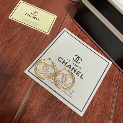 CC GOLD CC EARRINGS