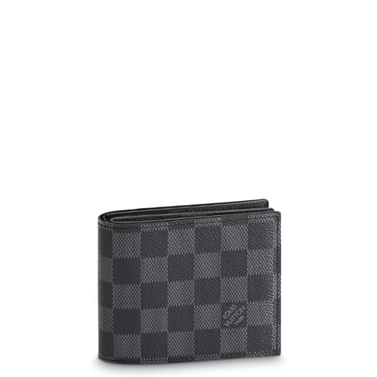 LOUIS VUITTON DAMIER GRAPHITE COATED CANVAS 11CM N60053