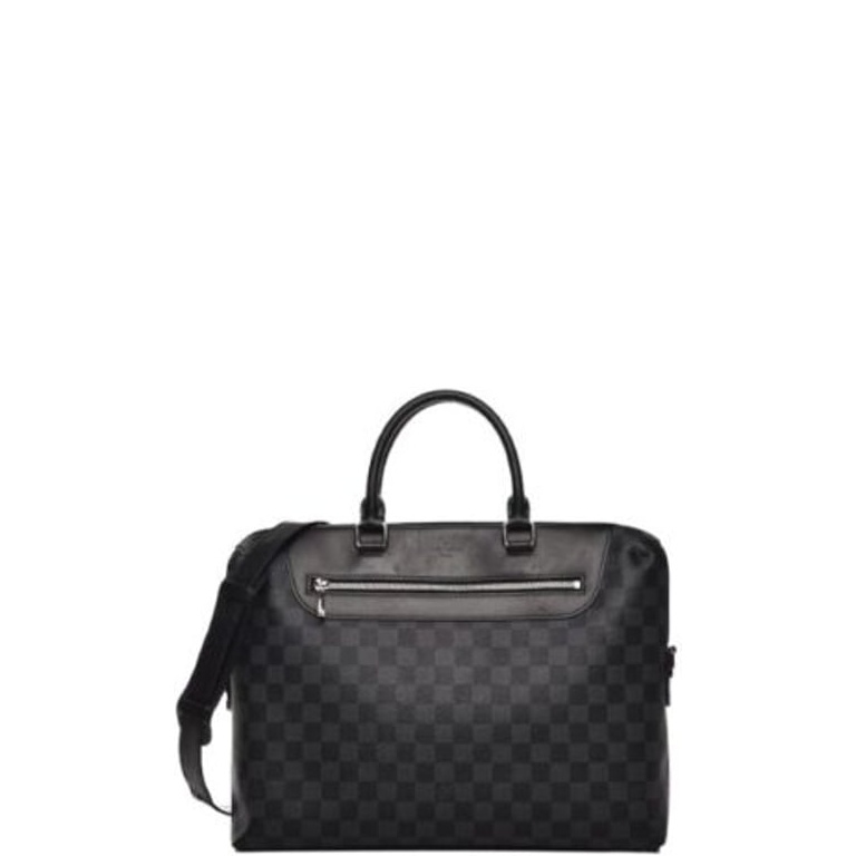 LUV 37CM BLACK PORTE DOCUMENTS JOUR BRIEFCASE DAMIER