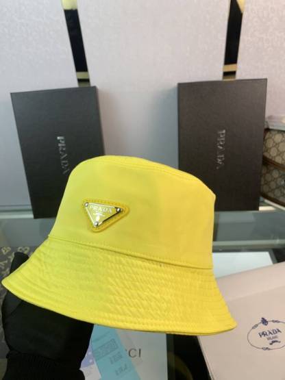 PD RENYLON BUCKET HAT SLIVER YELLOW