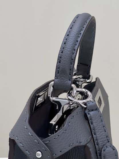 FI Peekaboo ISeeU Medium Black For Women, Women&#8217;s Handbags, Shoulder Bag 13.1in/33.5cm FF