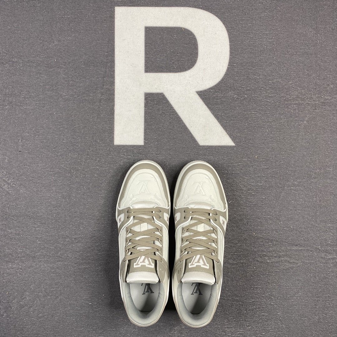 LUV TRAINER SNEAKER RUBBER MONOGRAM GREY VIRGIL ABLOH