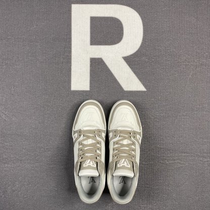 LUV TRAINER SNEAKER RUBBER MONOGRAM GREY VIRGIL ABLOH