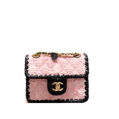 CC MINI FLAP BAG PINK 20CM