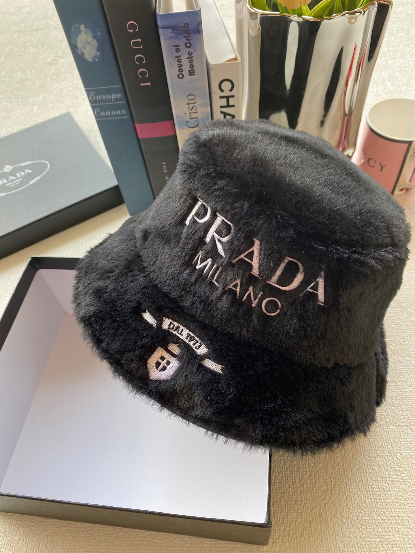 PD BUCKET HATS WIDE-BRIMMED HATS BLACK