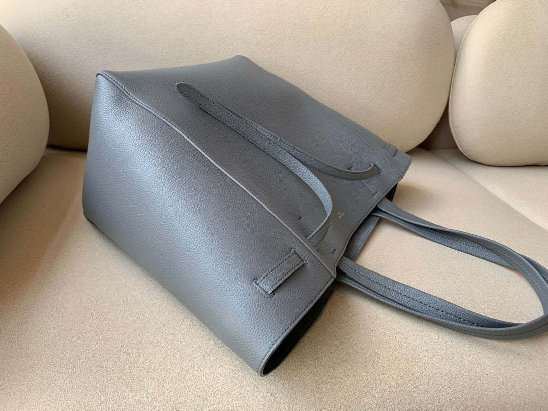 CE Small Cabas Phantom In Soft Grained Grey For Women 12in/31cm 189023TNI.10DC