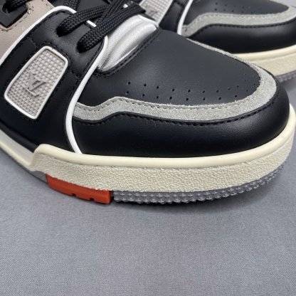 LUV TRAINER SNEAKER MIX OF MATERIALS BLACK/BROWN