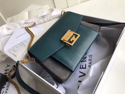gv GV3 Bag Green/ Black For Women, Handbags, Shoulder Bags 11.4in/29cm GVC