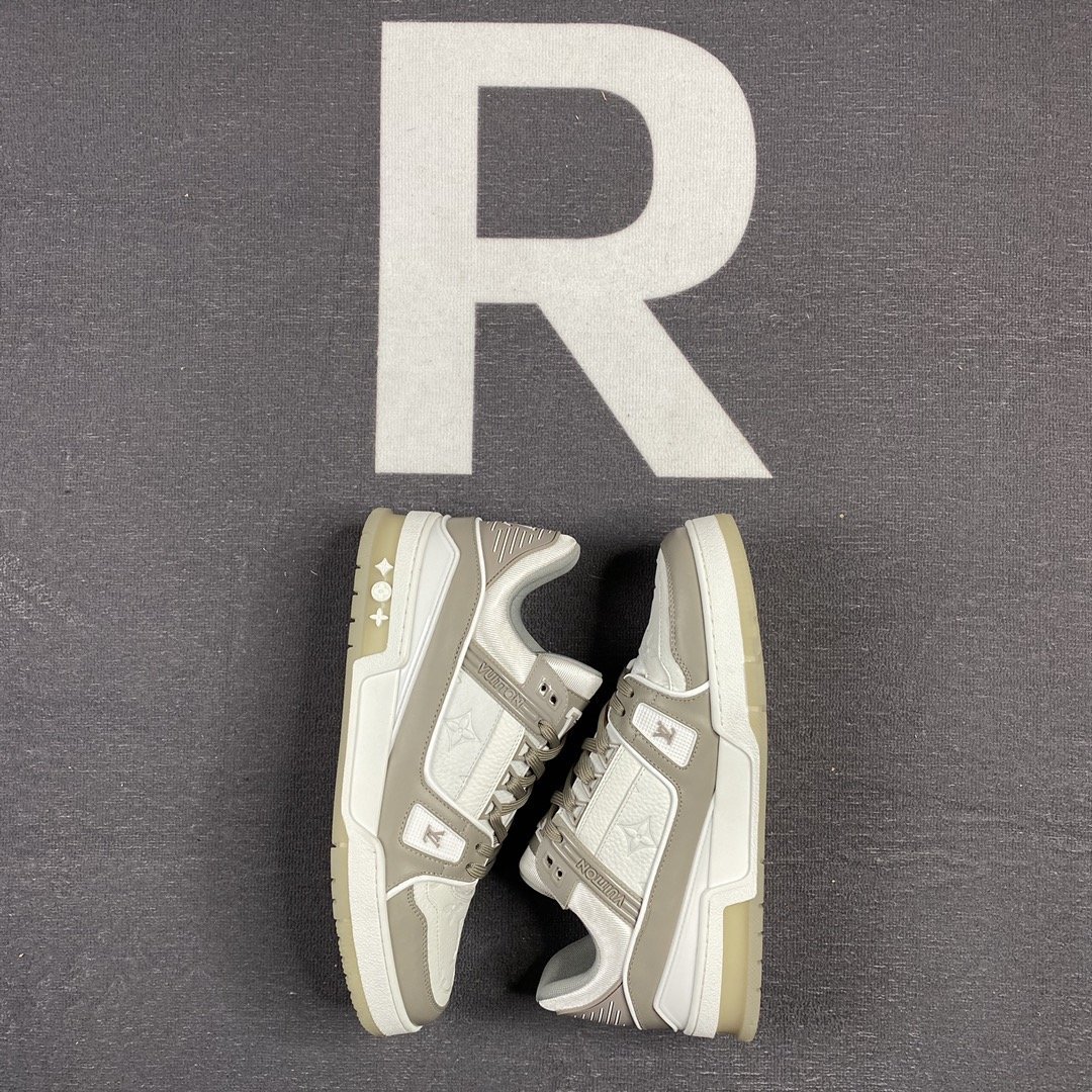 LUV TRAINER SNEAKER RUBBER MONOGRAM GREY VIRGIL ABLOH