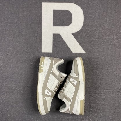 LUV TRAINER SNEAKER RUBBER MONOGRAM GREY VIRGIL ABLOH