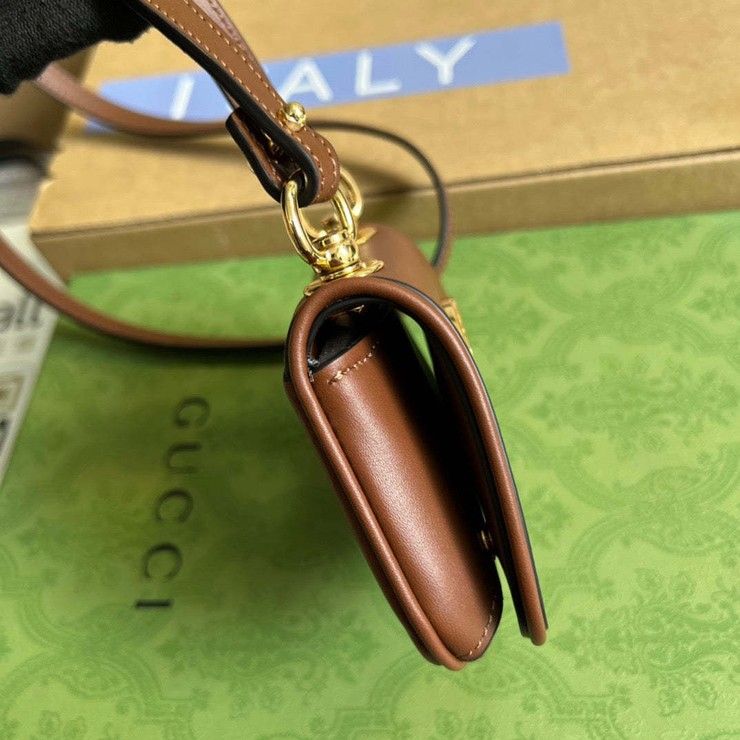 gg Blondie Card Case Wallet Red For Women, Women’s Bags 4.5in/12cm gg