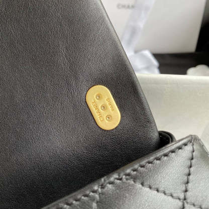 Crystal Pearls Chain Flap Bag AS2210