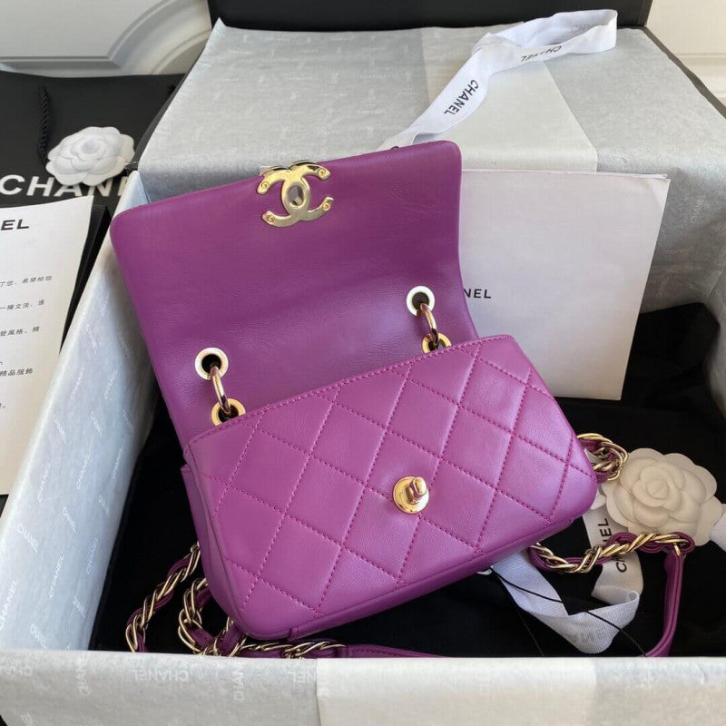 Lambskin Small Flap Bag AS2317