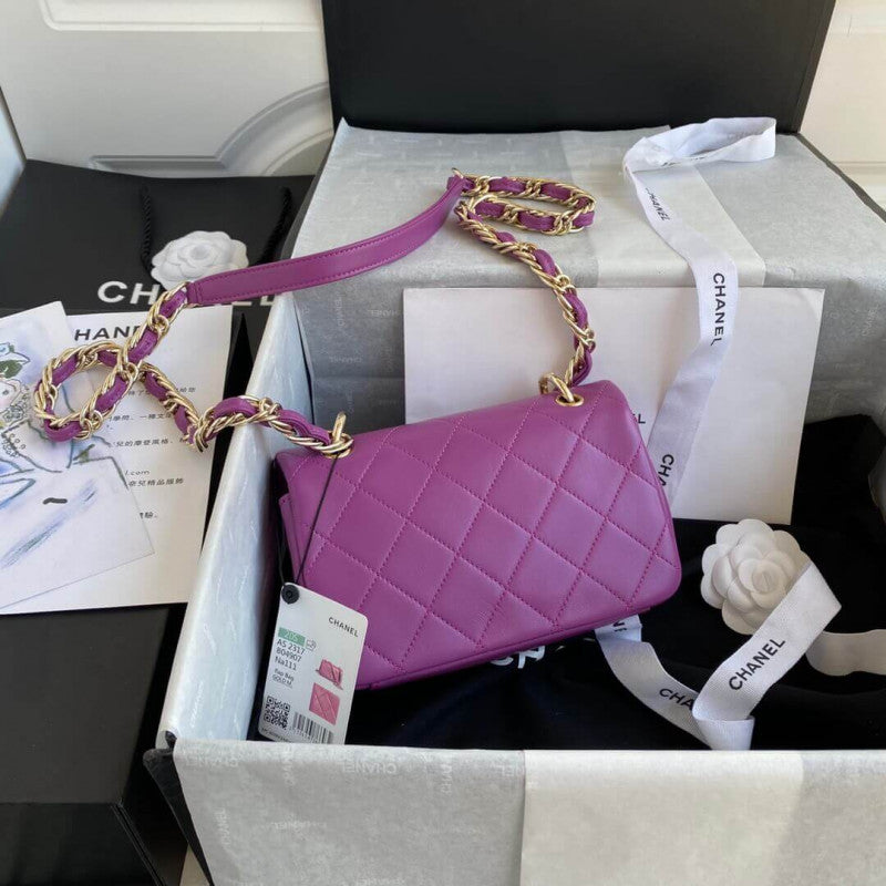 Lambskin Small Flap Bag AS2317