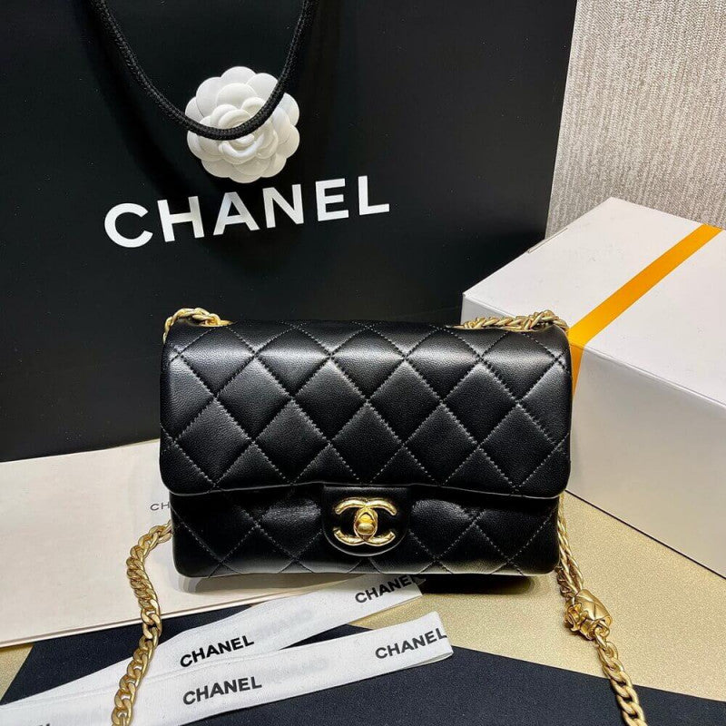 Lambskin Small Flap Bag AS3393