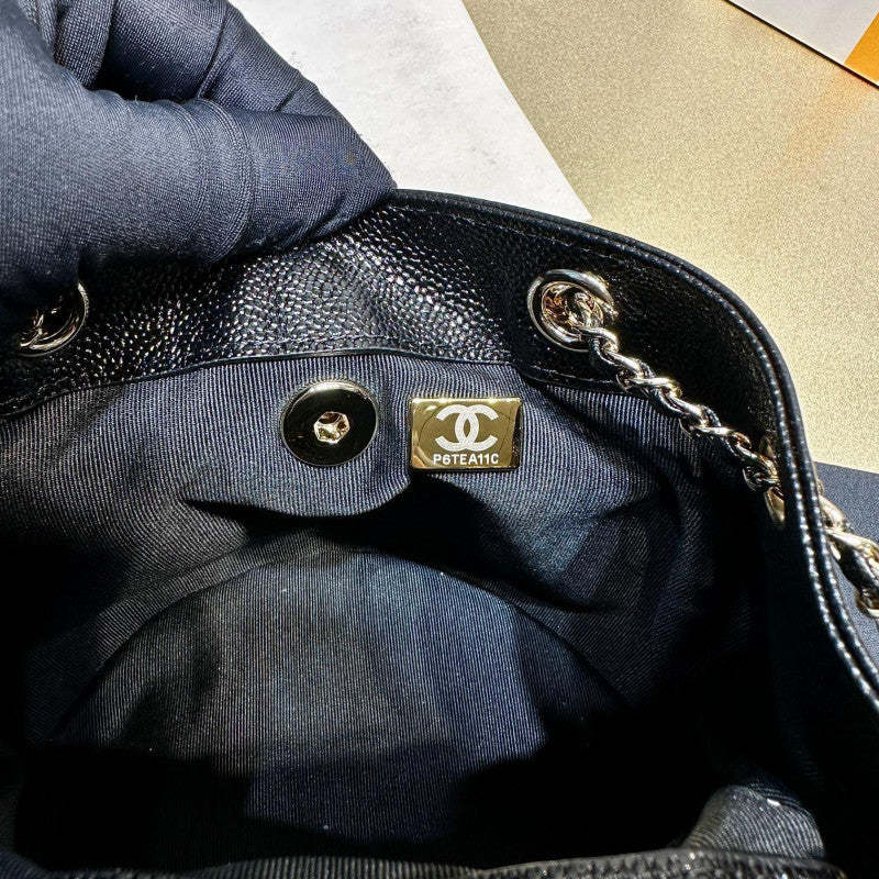 Mini Duma Backpack Caviar Calfskin Black AS3787