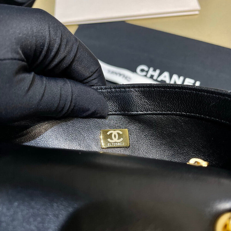 Mini Flap Bag 20cm Heart Chain AS3457