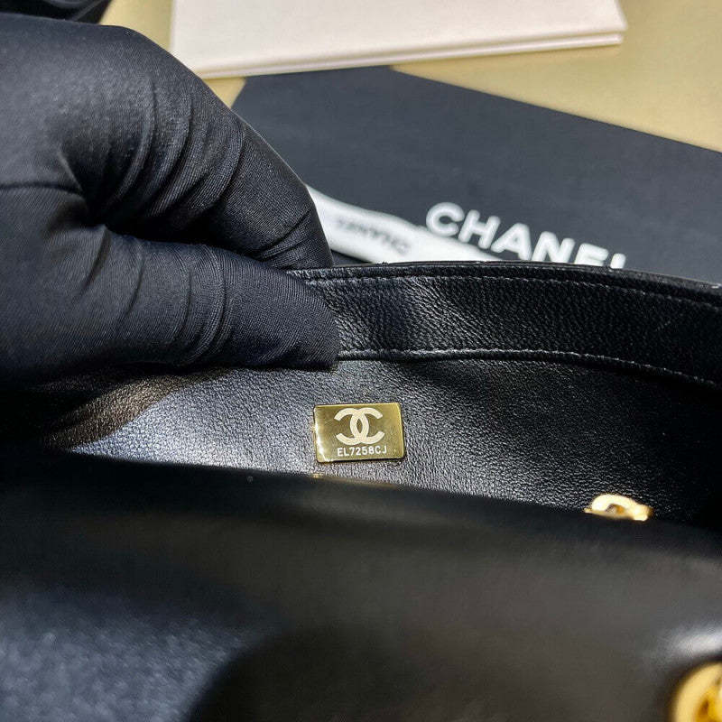 Mini Flap Bag 20cm Heart Chain AS3457